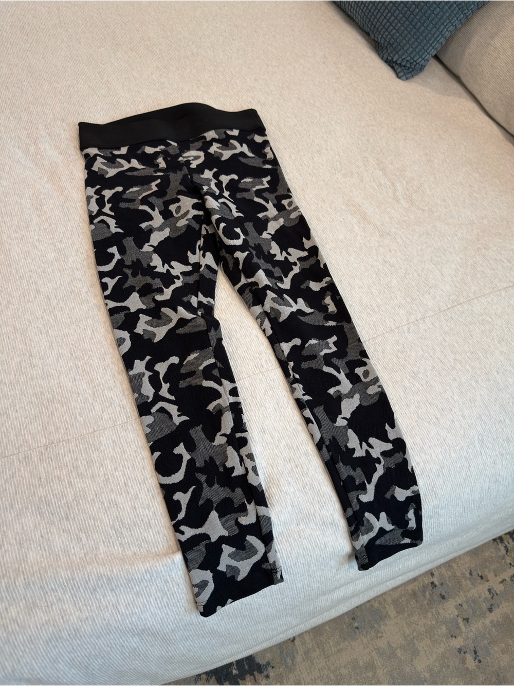 Koral Black & Gray Camo Leggings